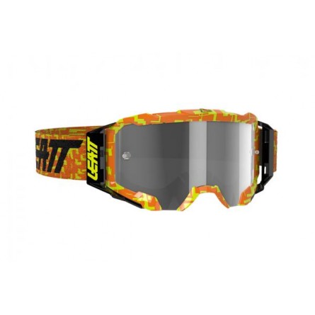Leatt | Crossbril Velocity 5.5 Neon Oranje/ Grjis