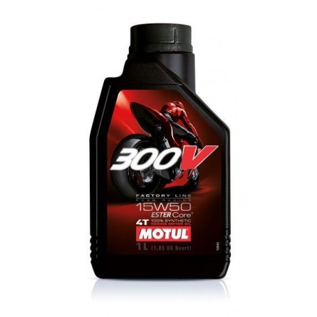 Motul | 300V 4T Olie 15W50 1L 