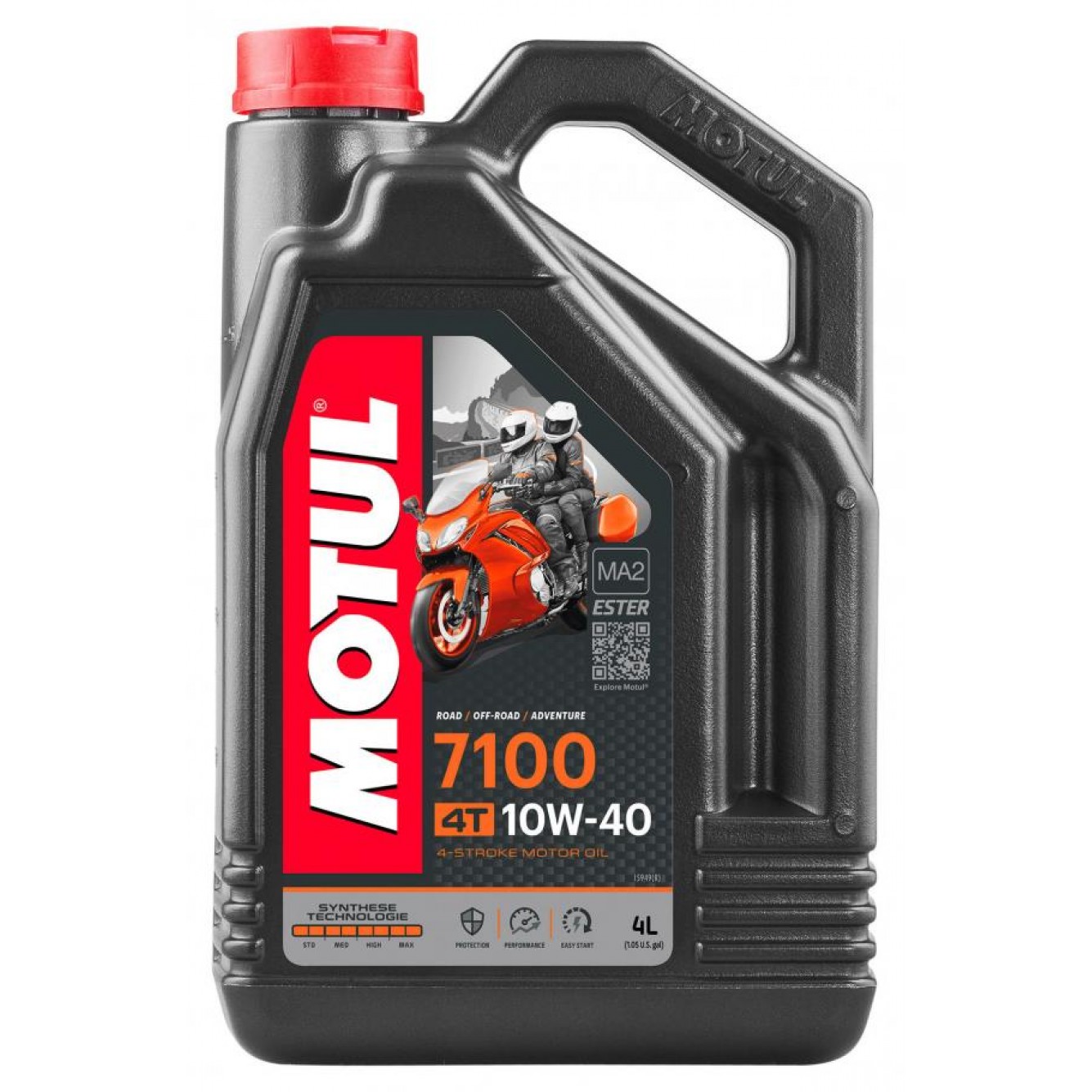 Motul | 7100 Olie 4T 10W40 4L