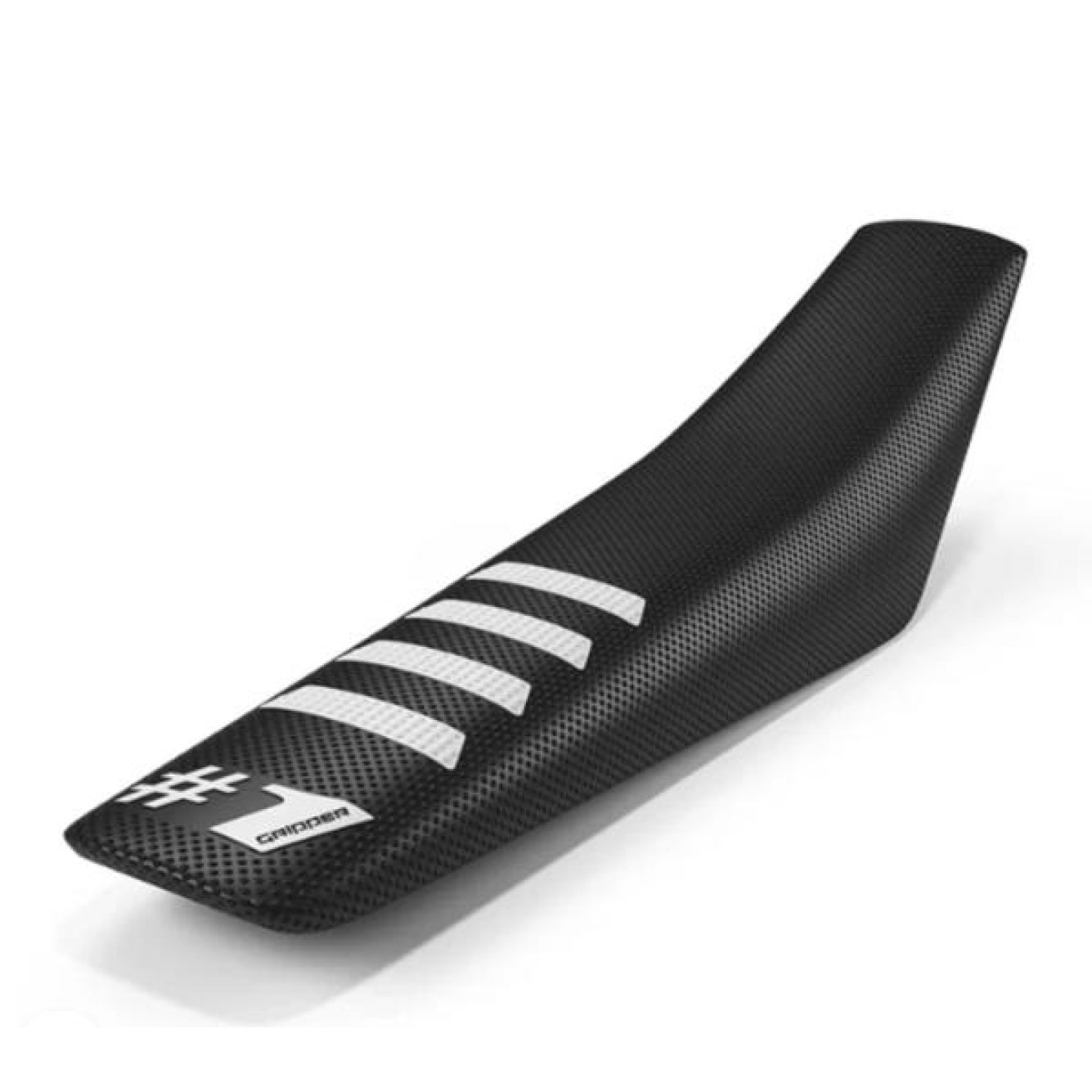 #1Gripper | Zadelhoes Ribbed Zwart/Wit