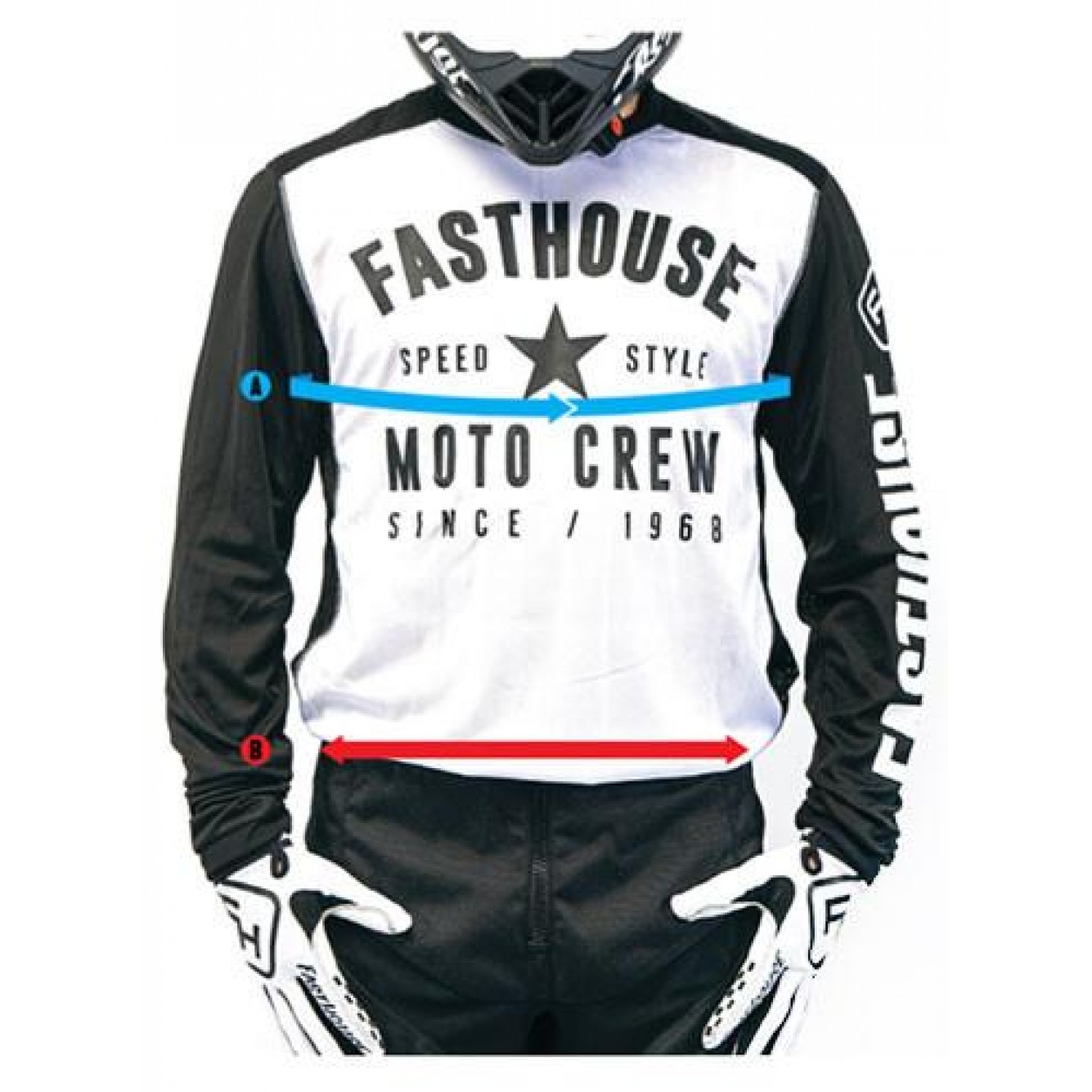 Fasthouse | Crossbroek Elrod A/C Wit