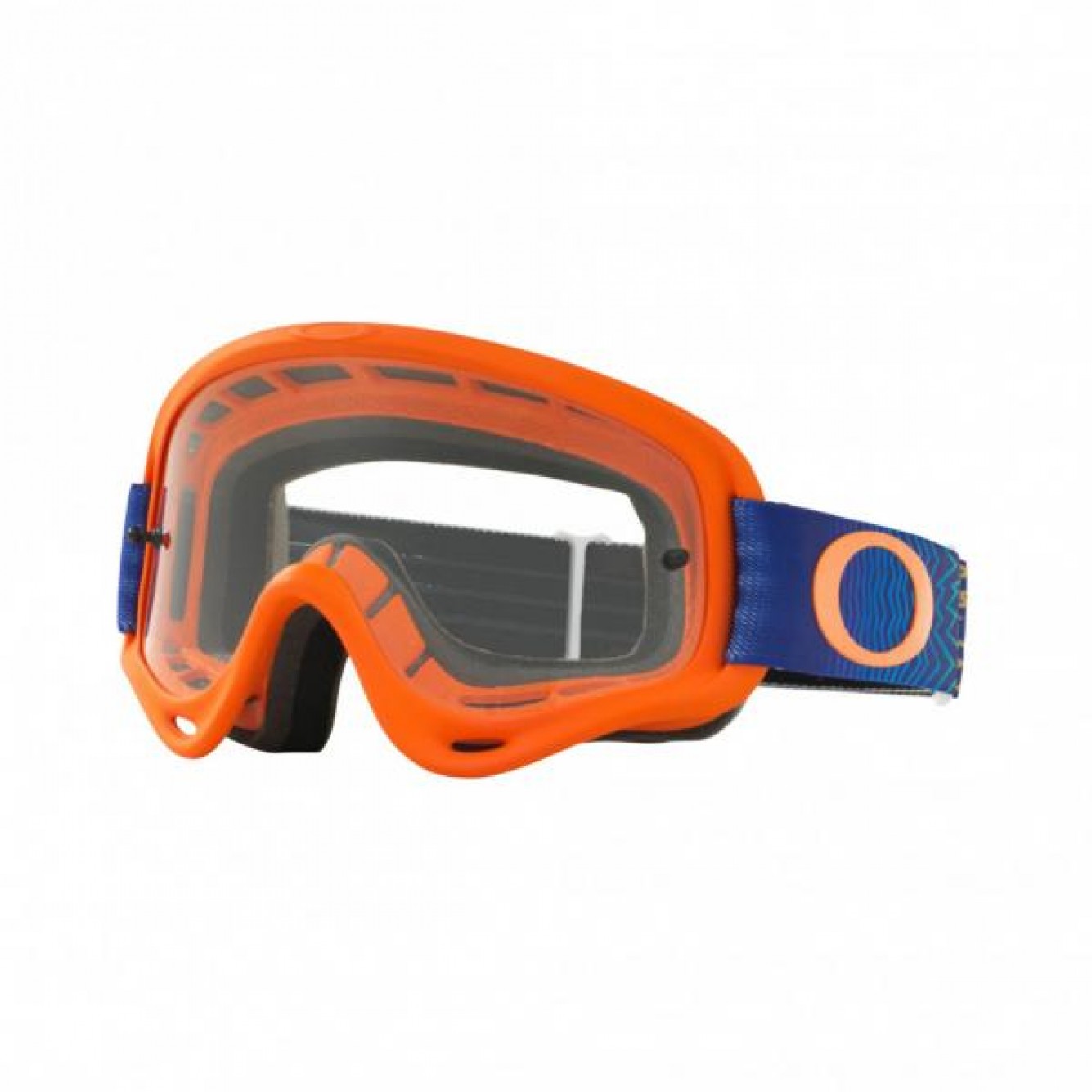 Oakley | XS O-frame Crossbril Shockwave Oranje / Blauw Lens Clear