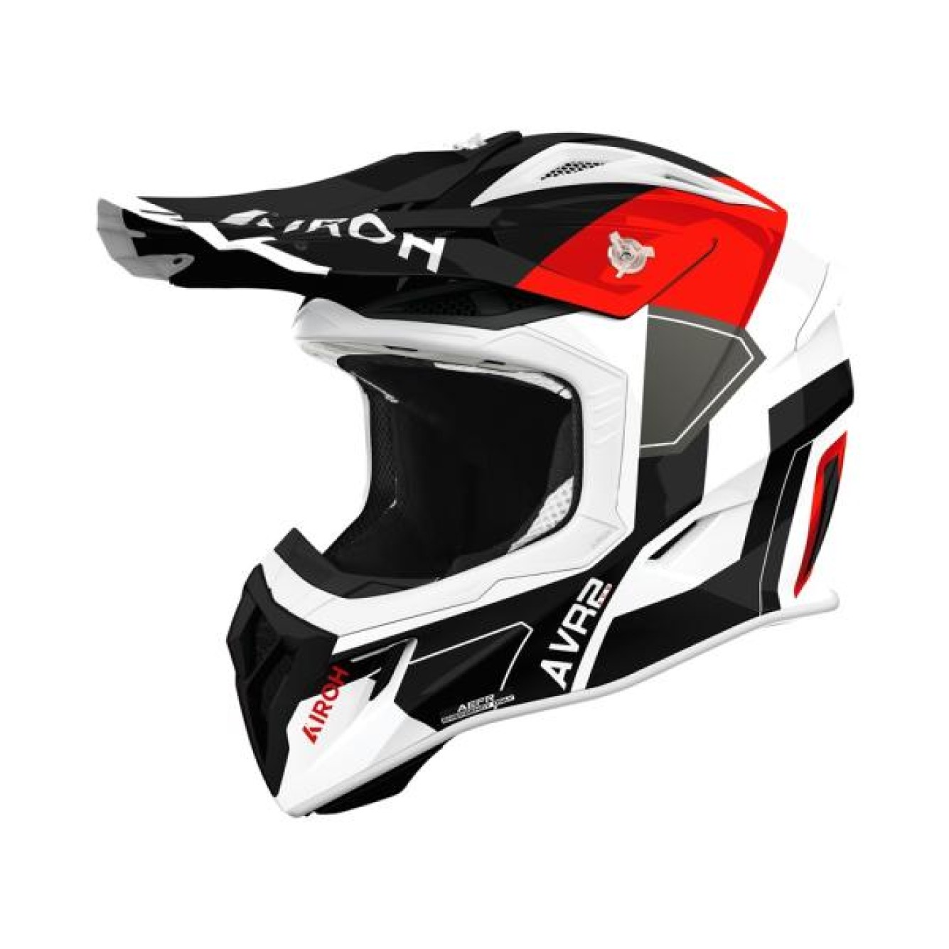Airoh | Crosshelm Aviator Ace 2 Shield Rood