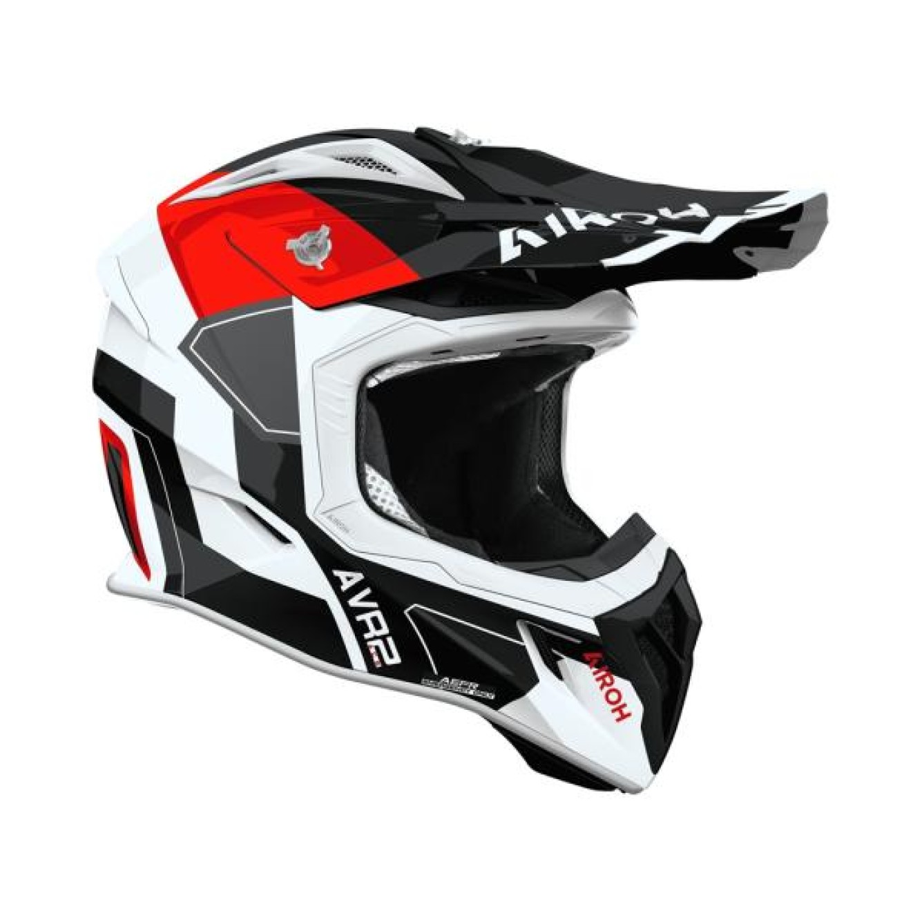 Airoh | Crosshelm Aviator Ace 2 Shield Rood