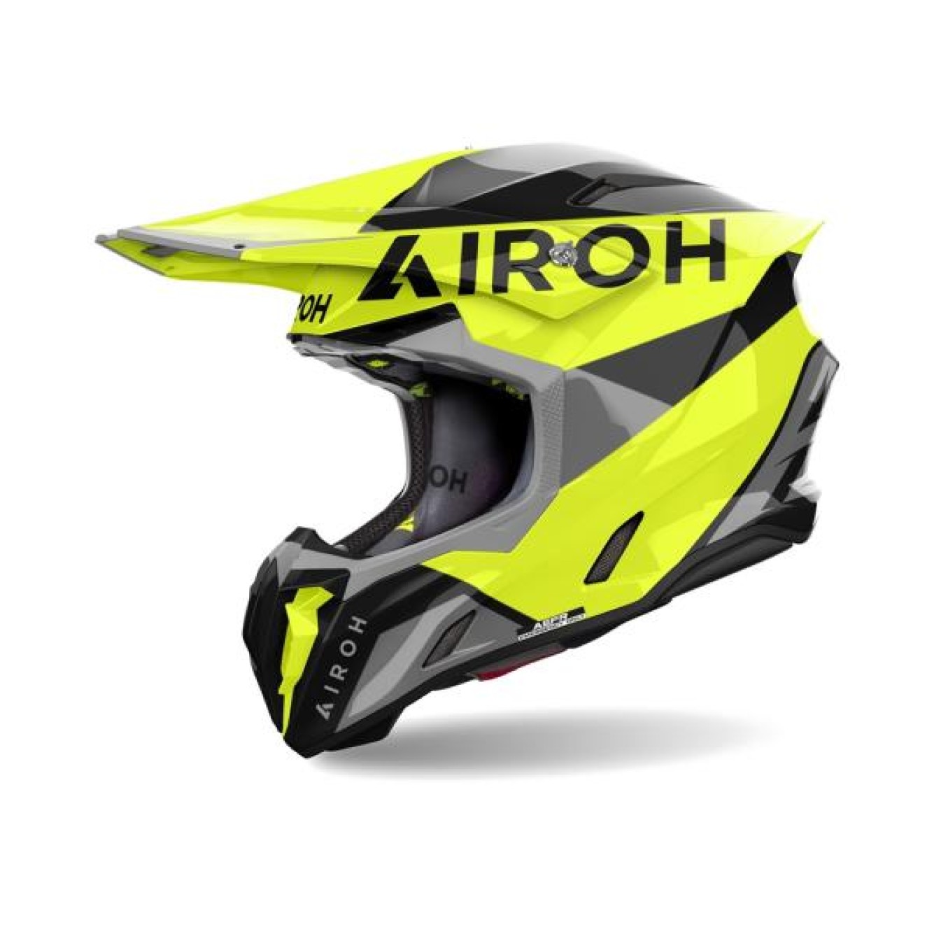 Airoh | Crosshelm Twist 3.0 King Geel/Grijs