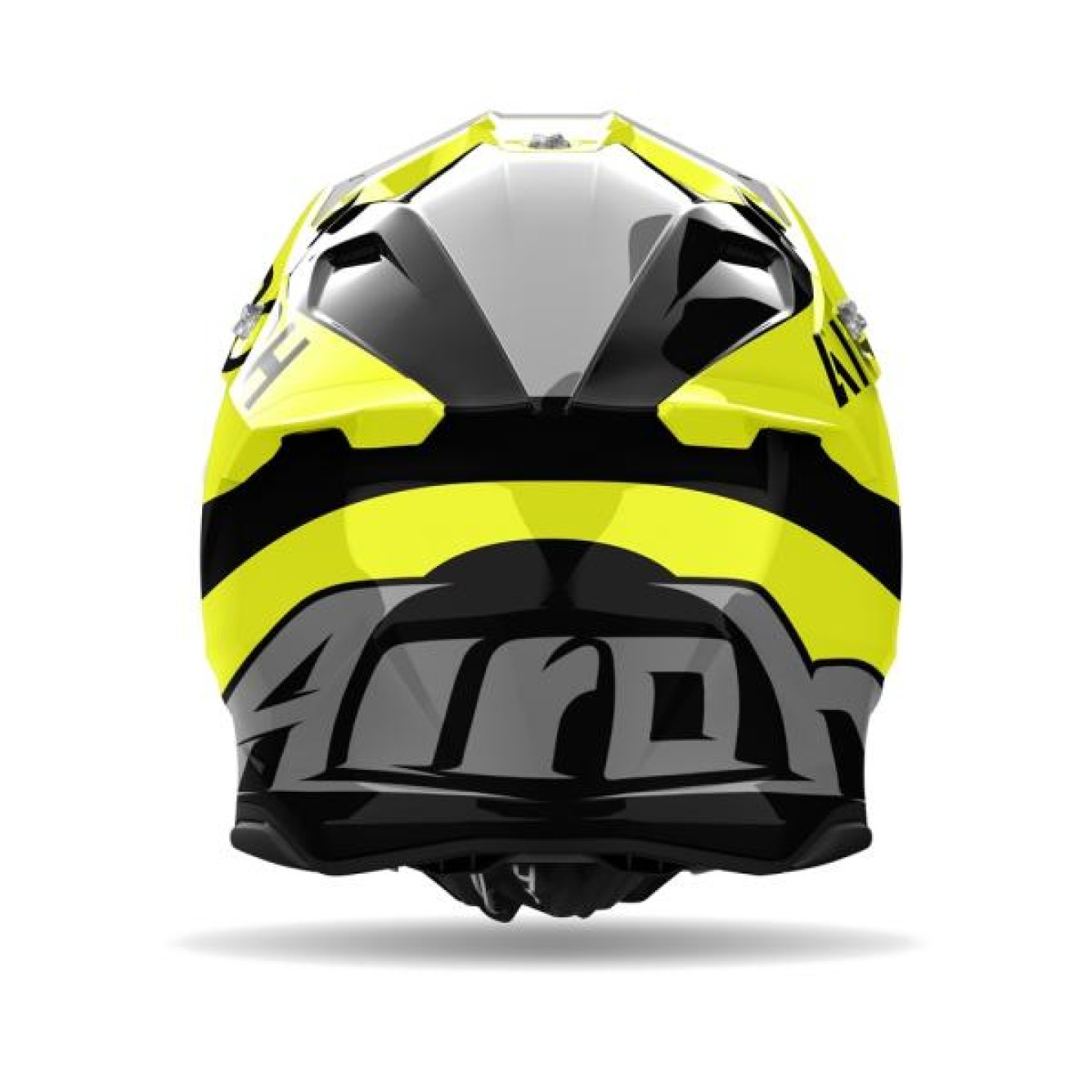Airoh | Crosshelm Twist 3.0 King Geel/Grijs