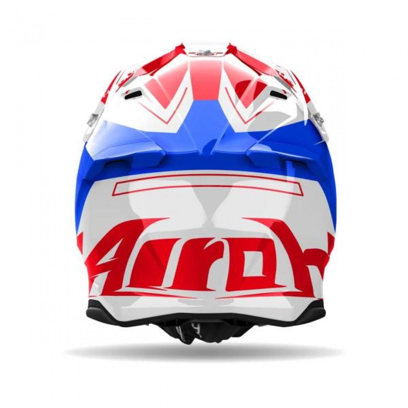 Airoh | Crosshelm Twist 3.0 Dizzy Wit / Blauw / Rood