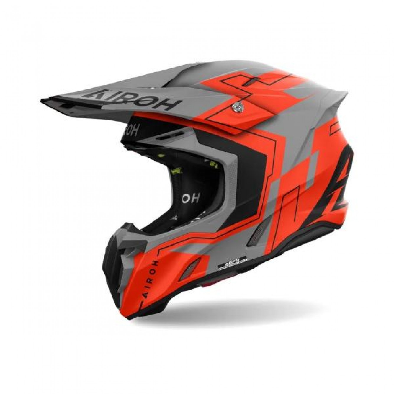 Airoh | Crosshelm Twist 3.0 Dizzy Fluo Matt Oranje