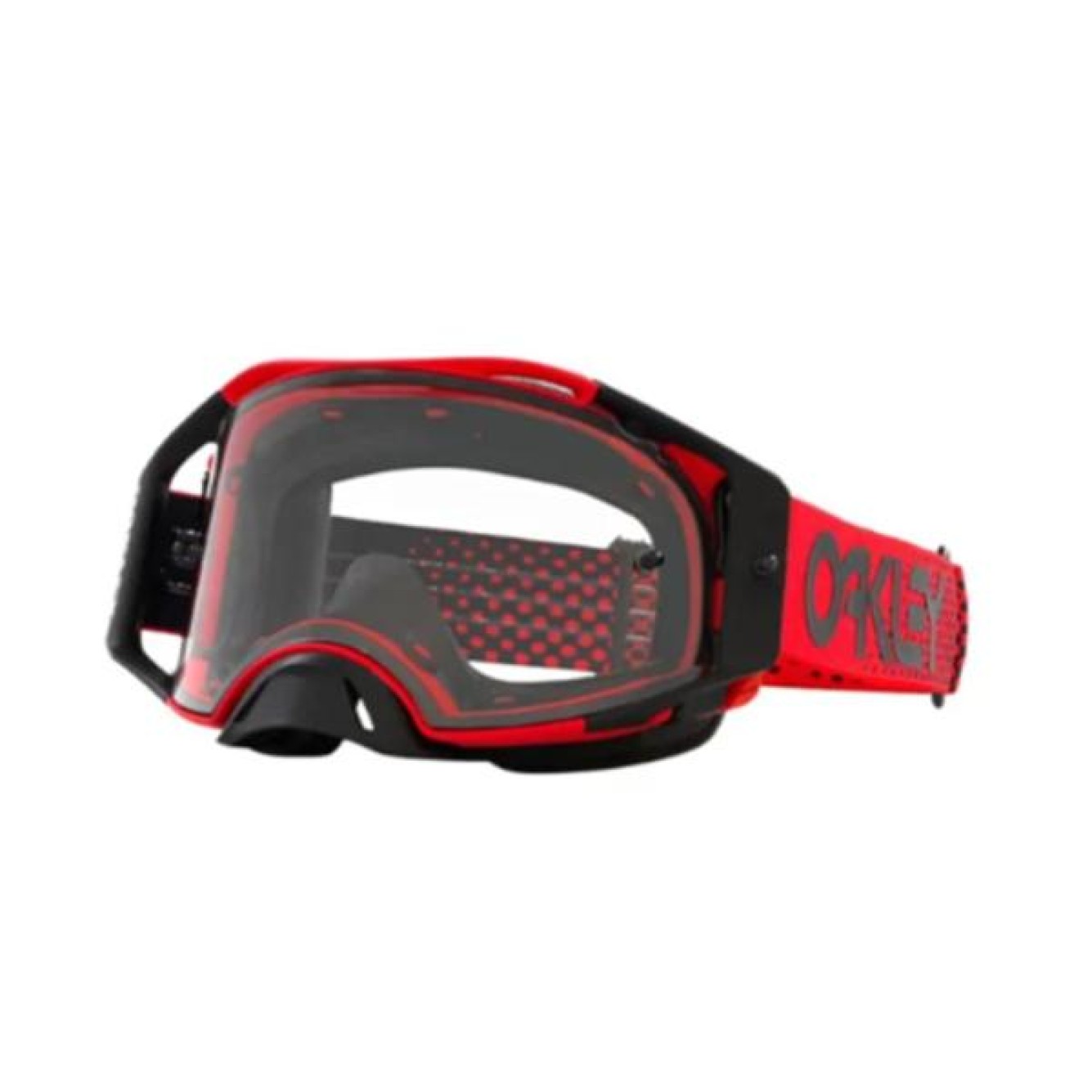 Oakley | Crossbril Airbrake B1B Rood - Clear Lens