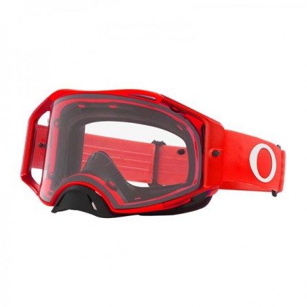 Oakley | Crossbril Airbrake MX Moto Rood Clear Lens
