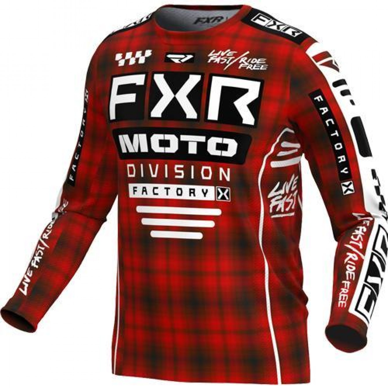 FXR | Cross shirt Podium Gladiator Rood
