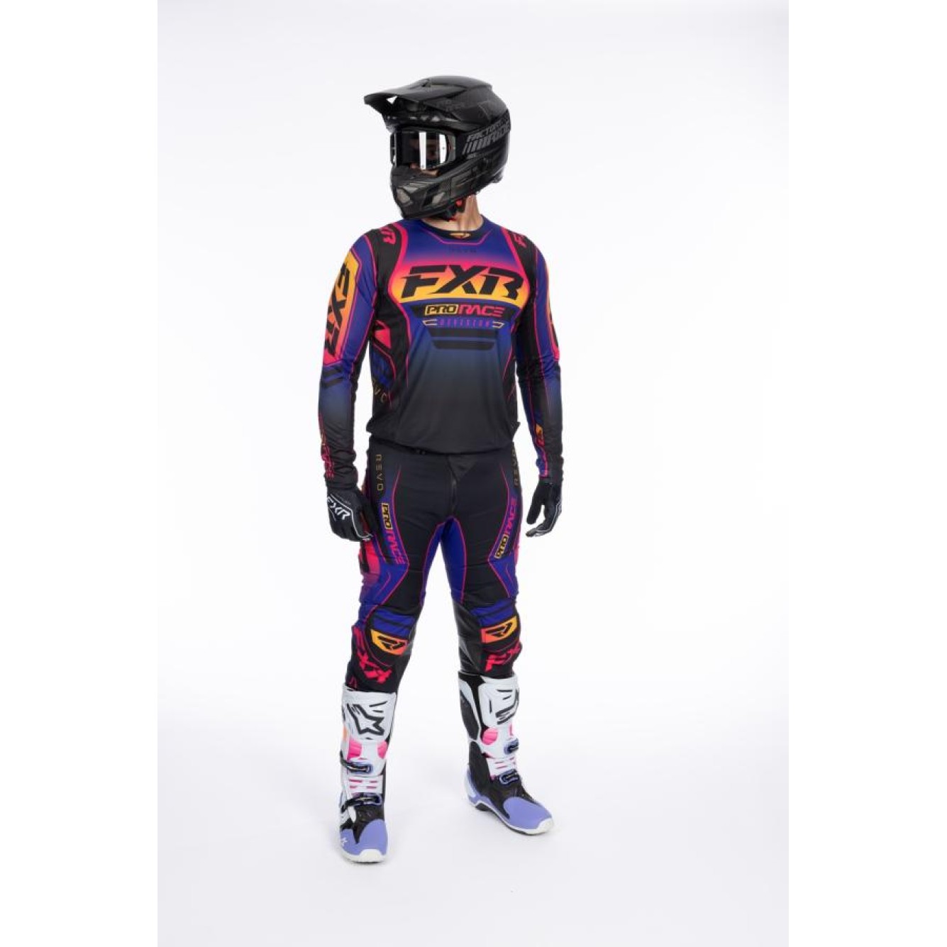 FXR | Cross shirt Revo Alpha Twilight Multiccolor
