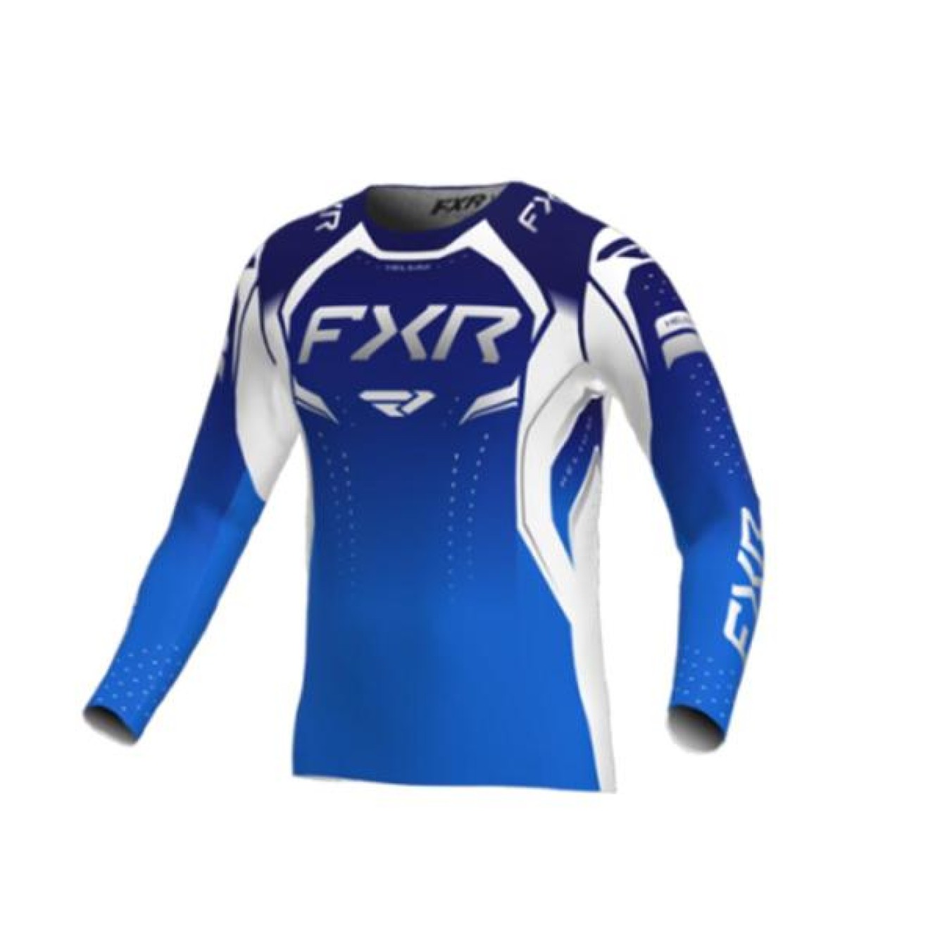 FXR | Cross shirt Helium Edge Cobalt Blauw