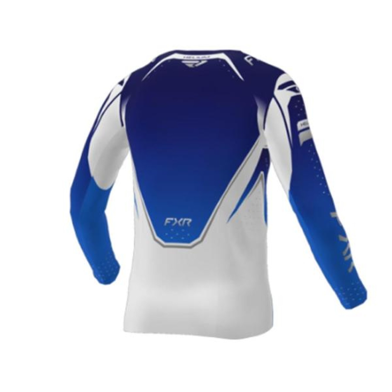 FXR | Cross shirt Helium Edge Cobalt Blauw