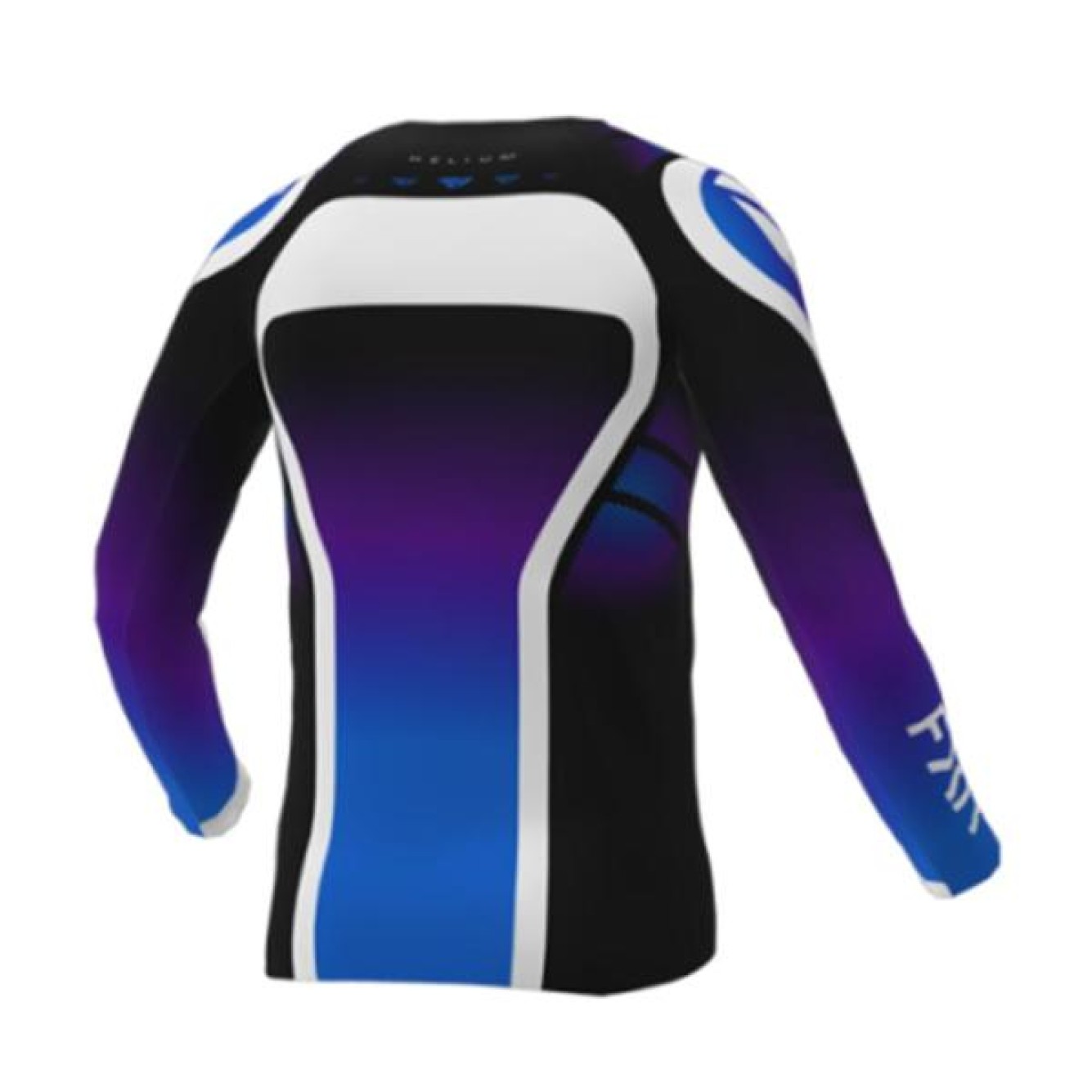 FXR | Cross shirt Helium Infinity Ultra Blauw