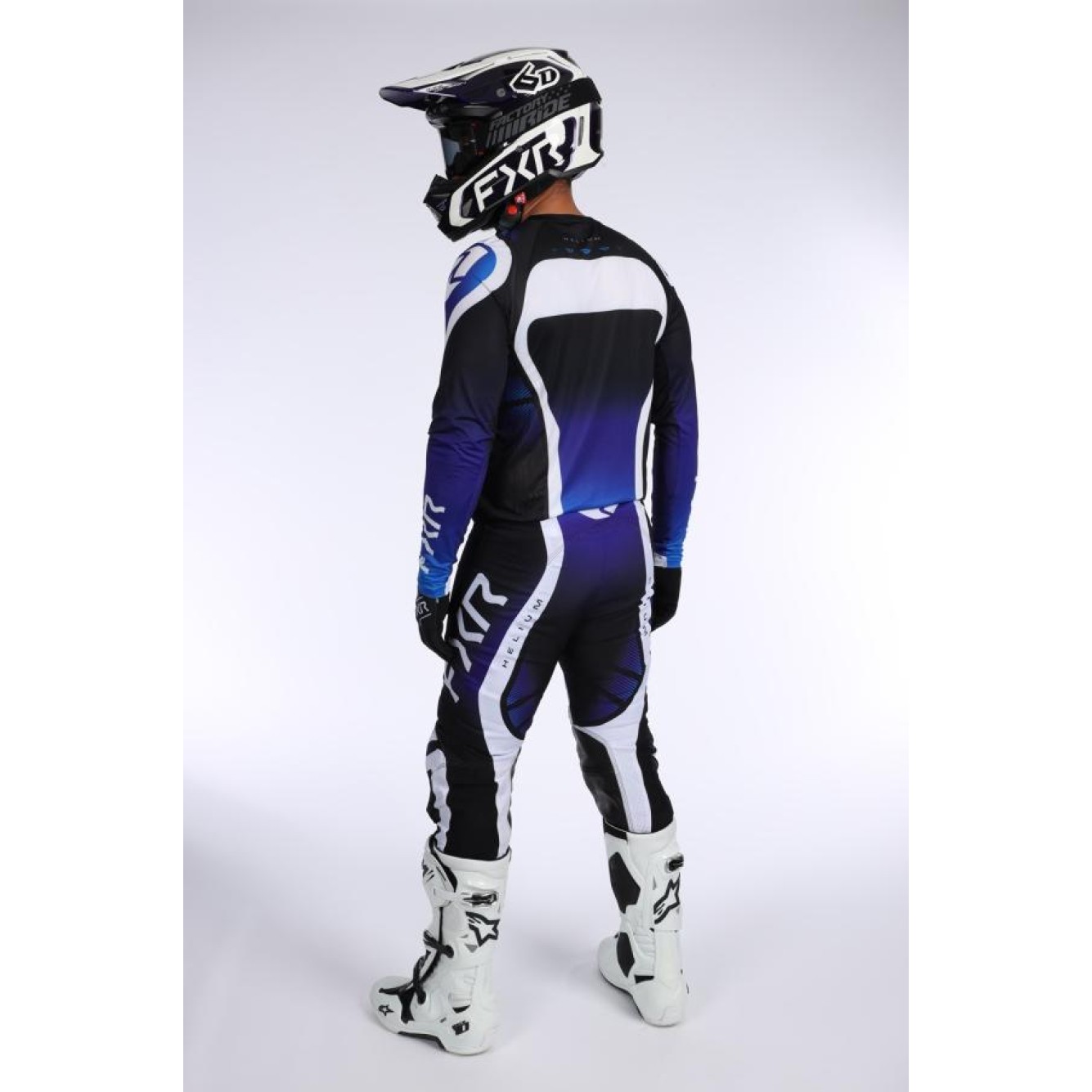 FXR | Cross shirt Helium Infinity Ultra Blauw