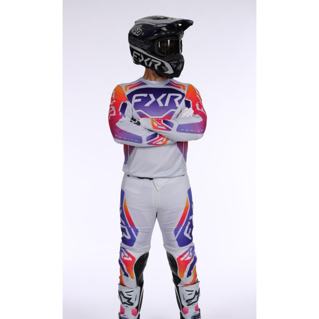 FXR | Cross shirt Podium Relay Multicolor