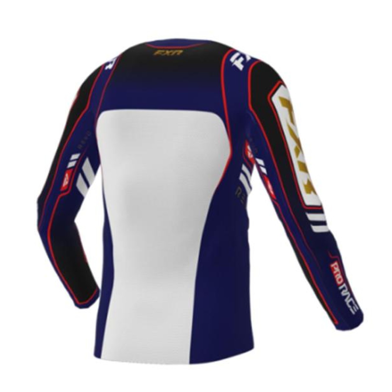 FXR | Cross shirt Revo Alpha Admiral Blauw