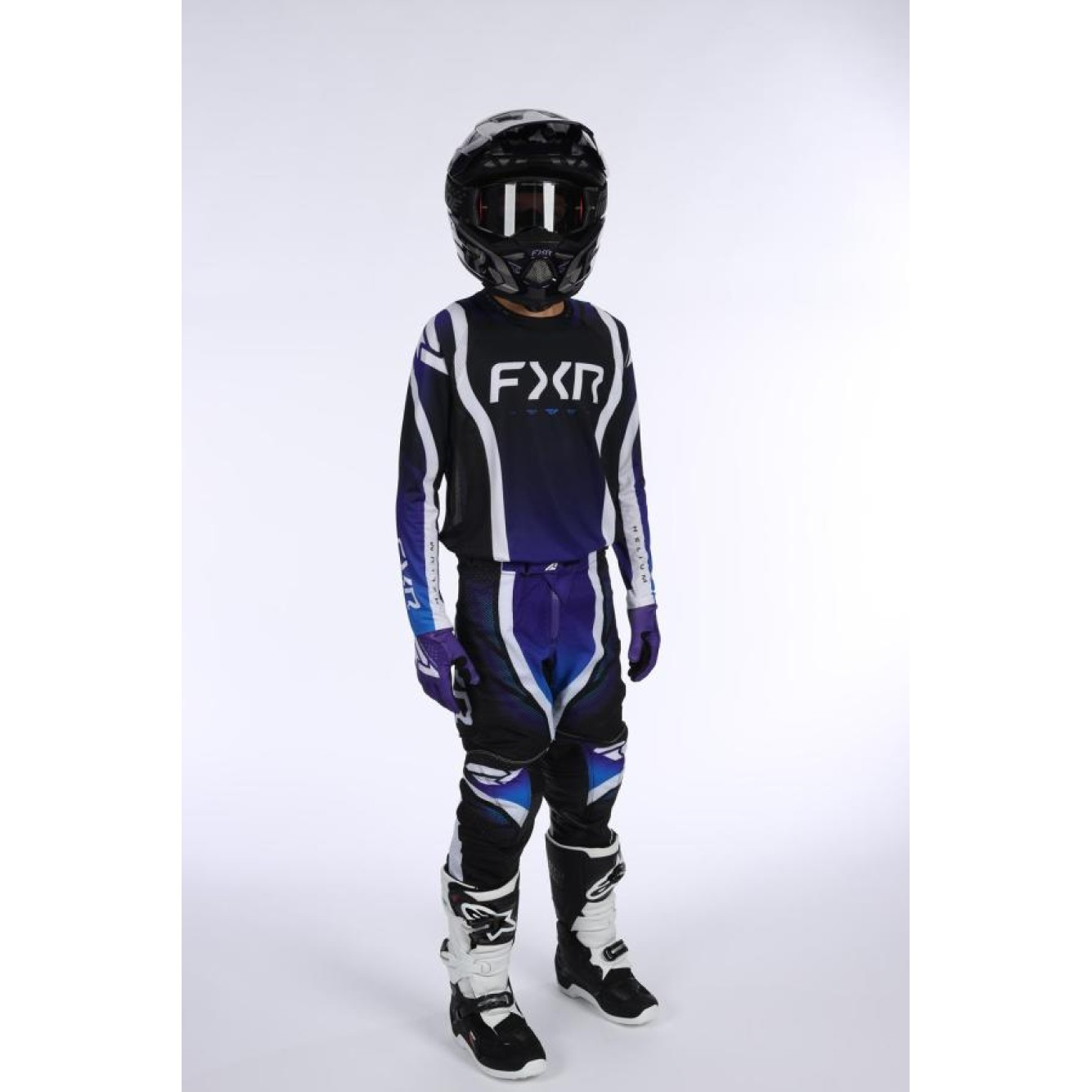 FXR | Jeugd Crossbroek Helium Ultra Blauw