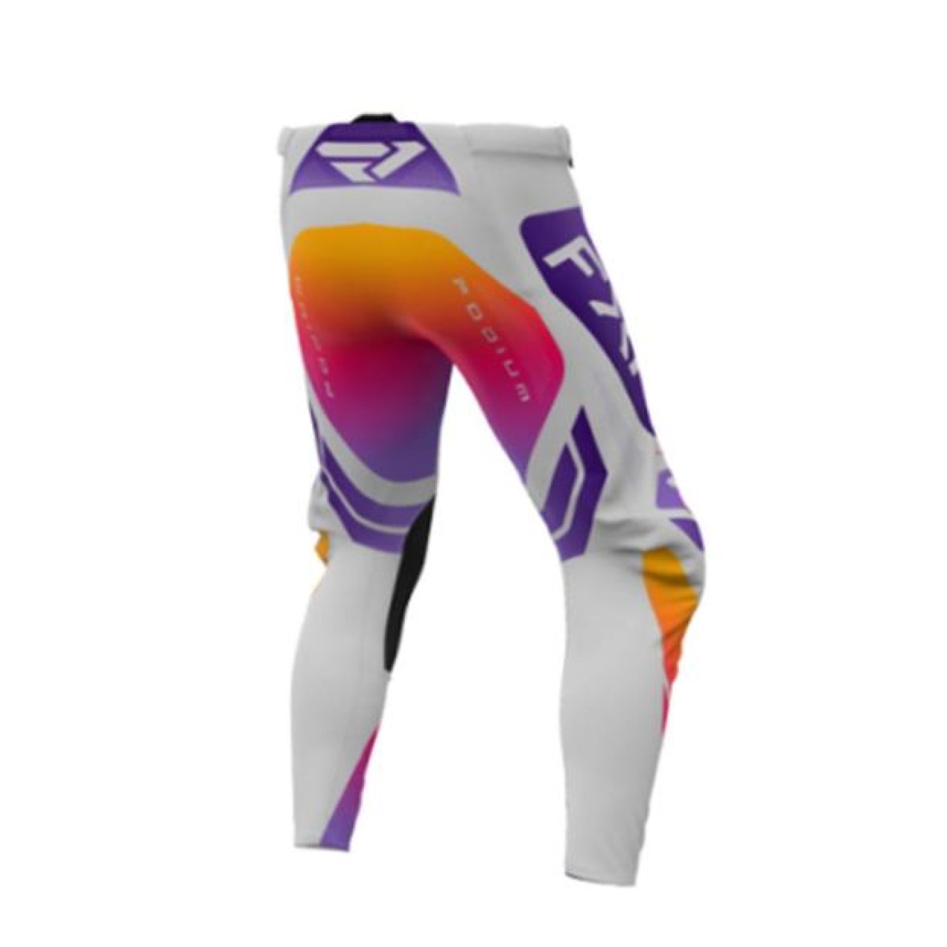 FXR | Jeugd Crossbroek Podium Multicolor