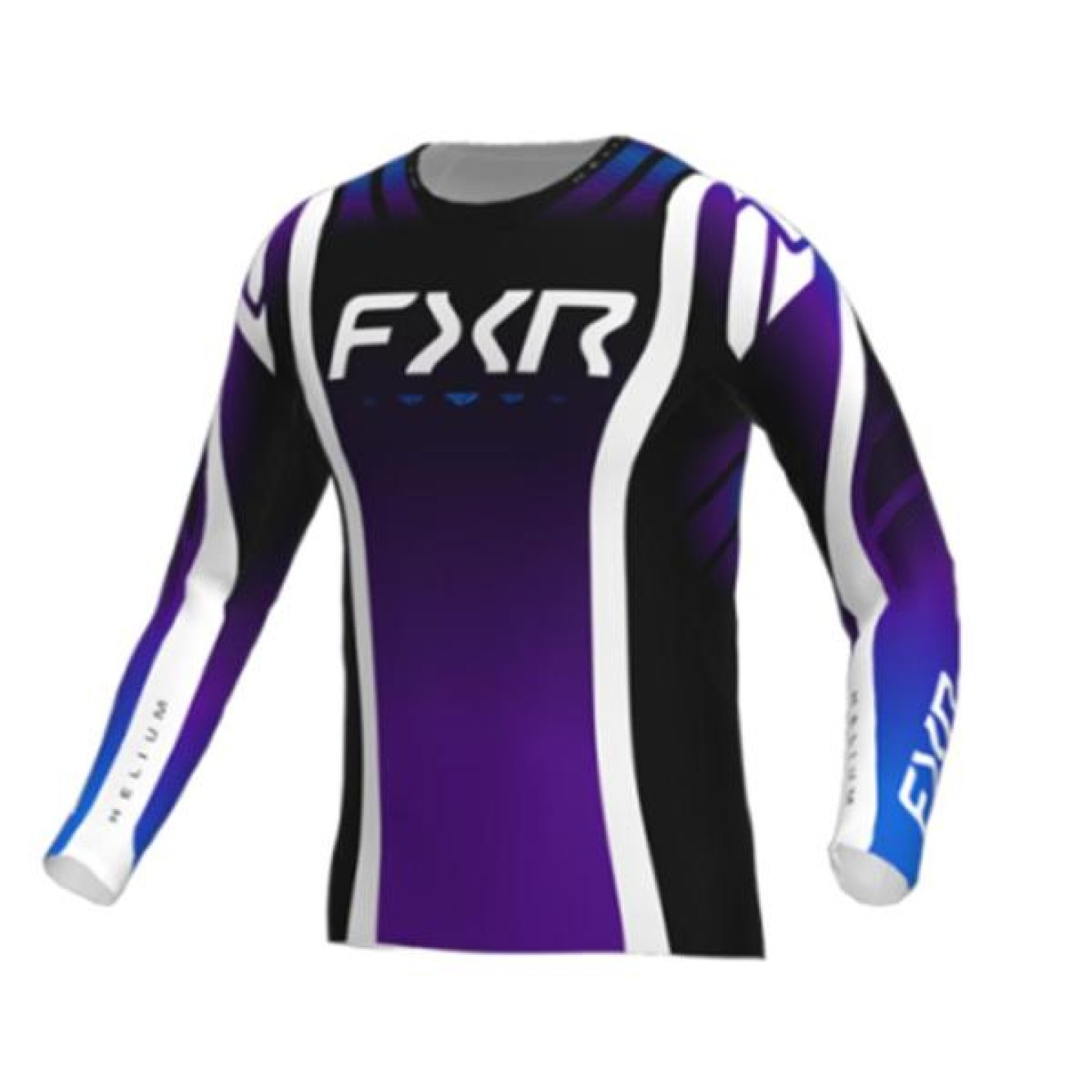 FXR | Jeugd Crossshirt Helium Ultra Blauw