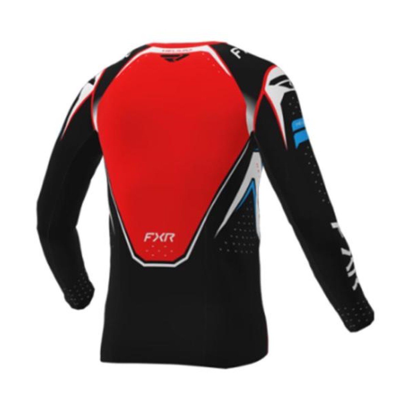FXR | Jeugd Crossshirt Helium Torrid Rood