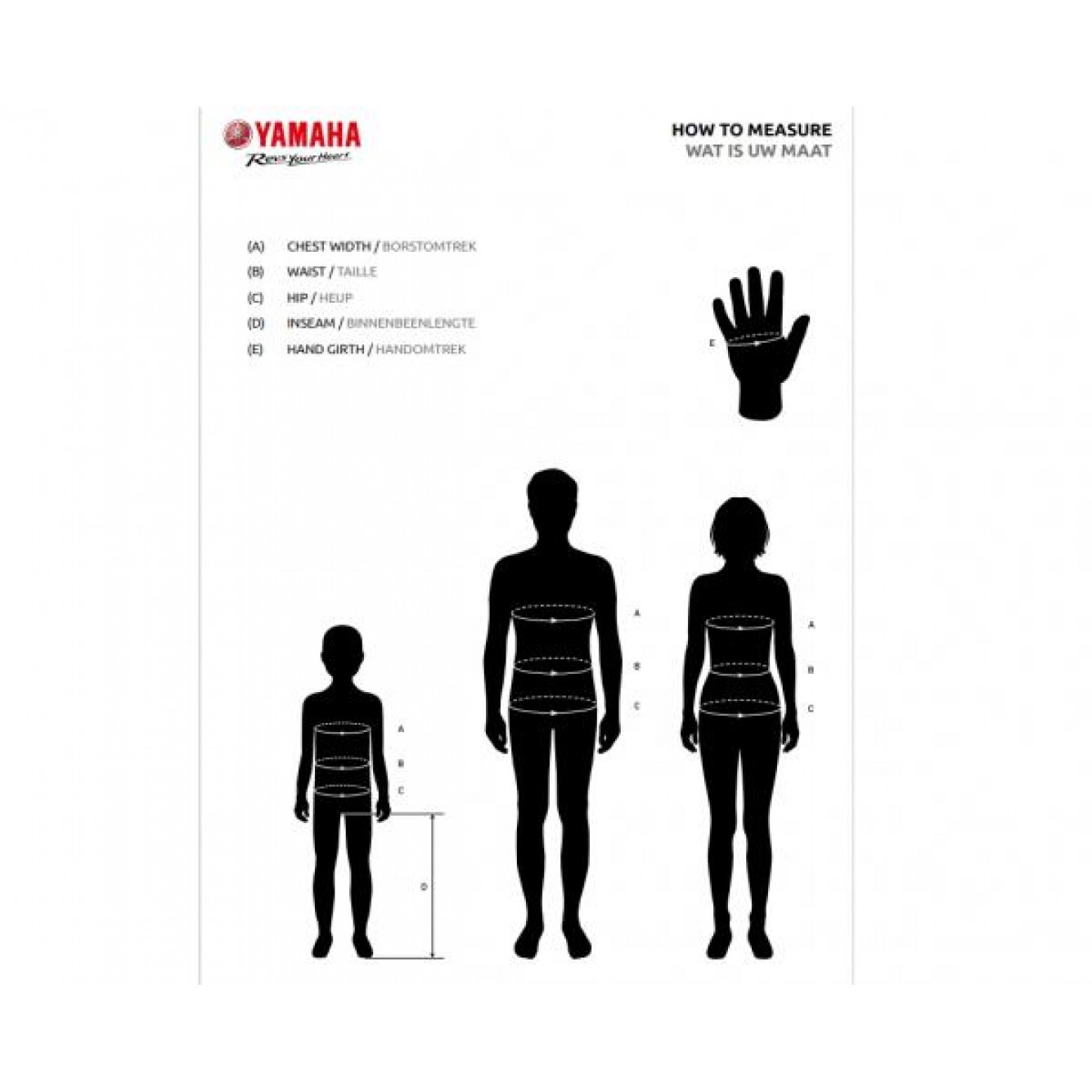Yamaha | T-shirt Monster Energy Replica Zwart