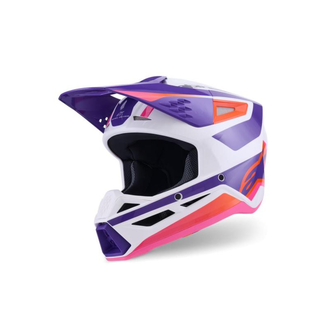 Alpinestars | Crosshelm S-M3 Roze/Wit