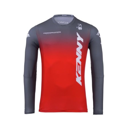 Kenny | Cross-Shirt Performance Gradient Rood