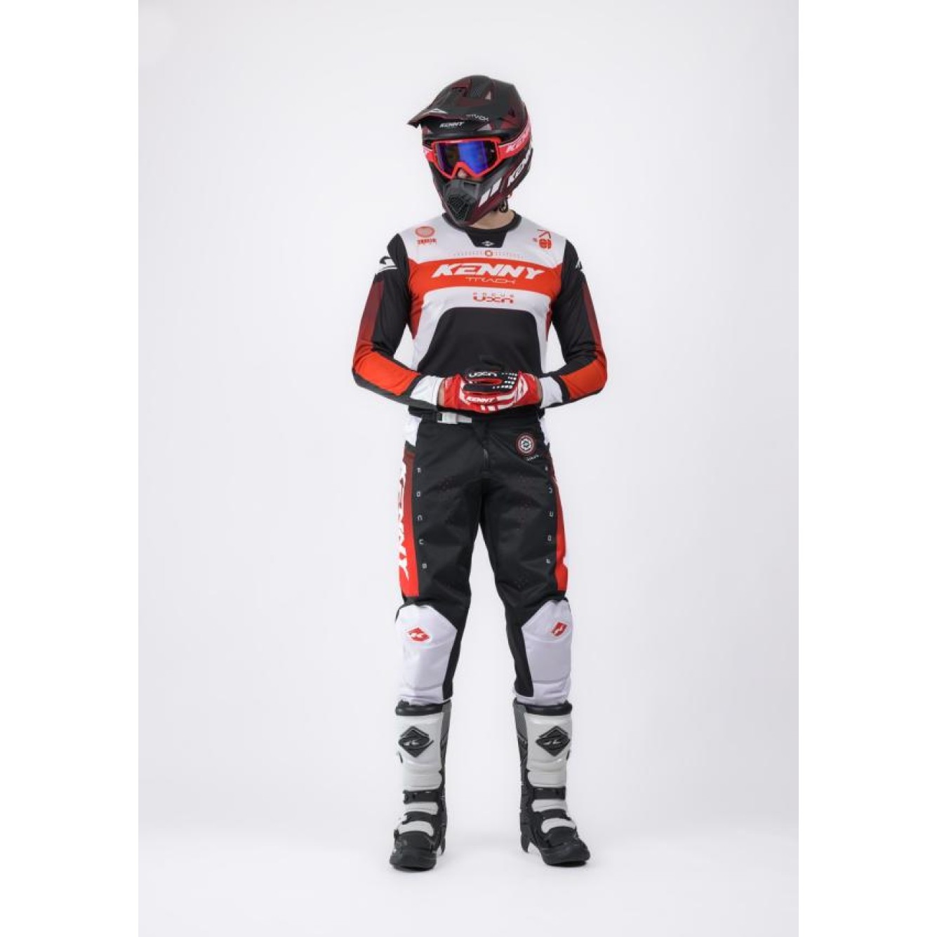 Kenny | Cross Shirt Track Focus Dirt Rood