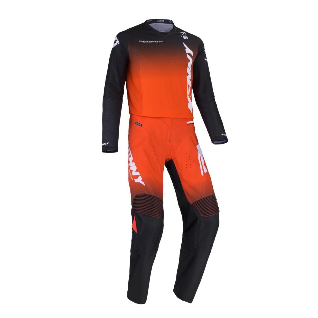 Kenny | Crossbroek Performance Gradient Oranje