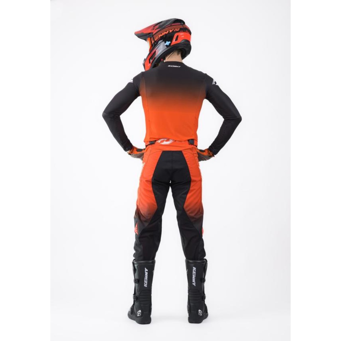Kenny | Crossbroek Performance Gradient Oranje