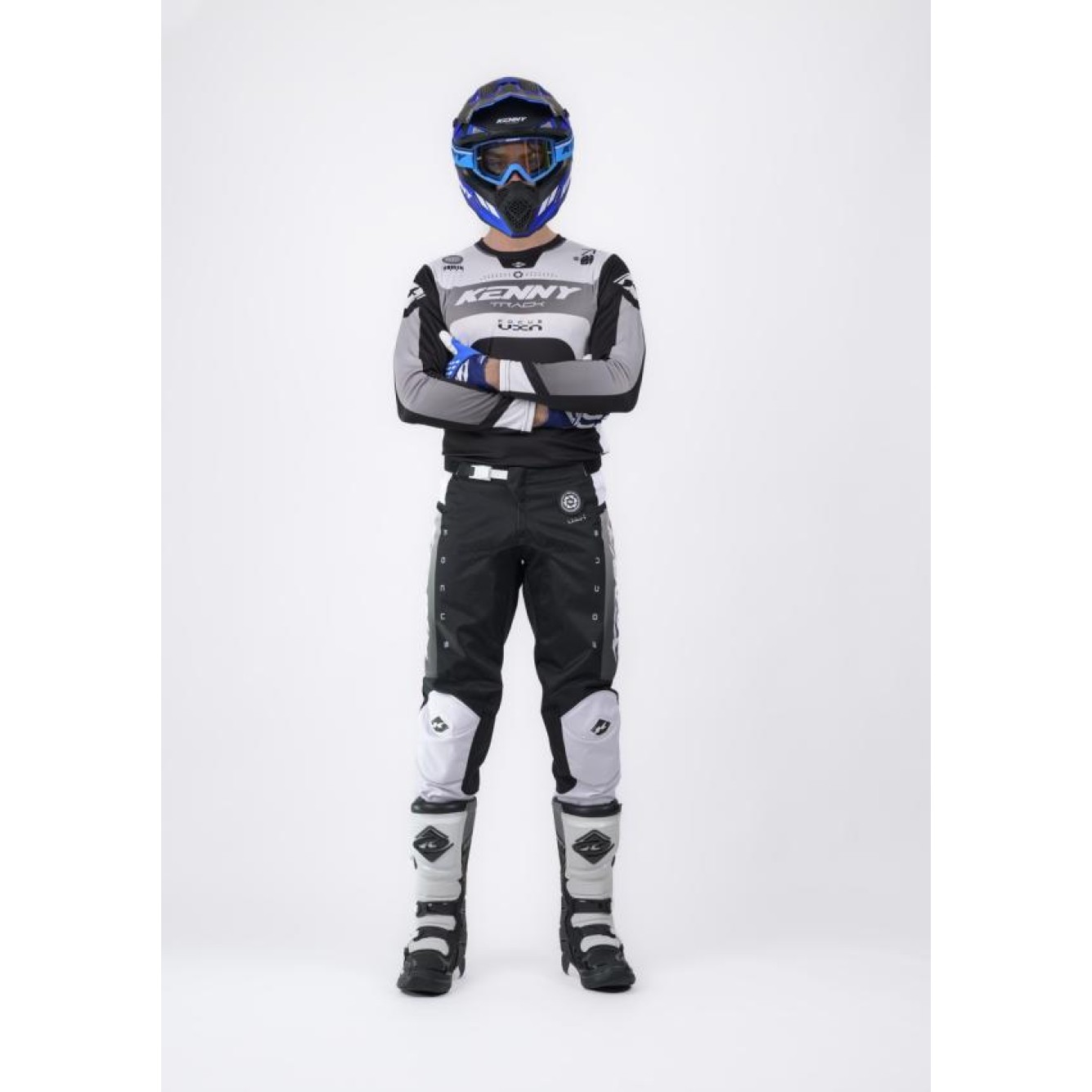Kenny | Crossbroek Track Focus Zwart / Wit