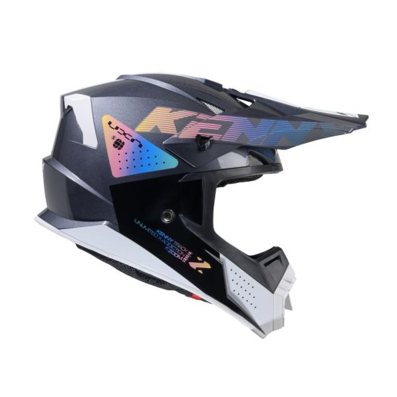 Kenny | Crosshelm Track Graphic Zoom Zwart