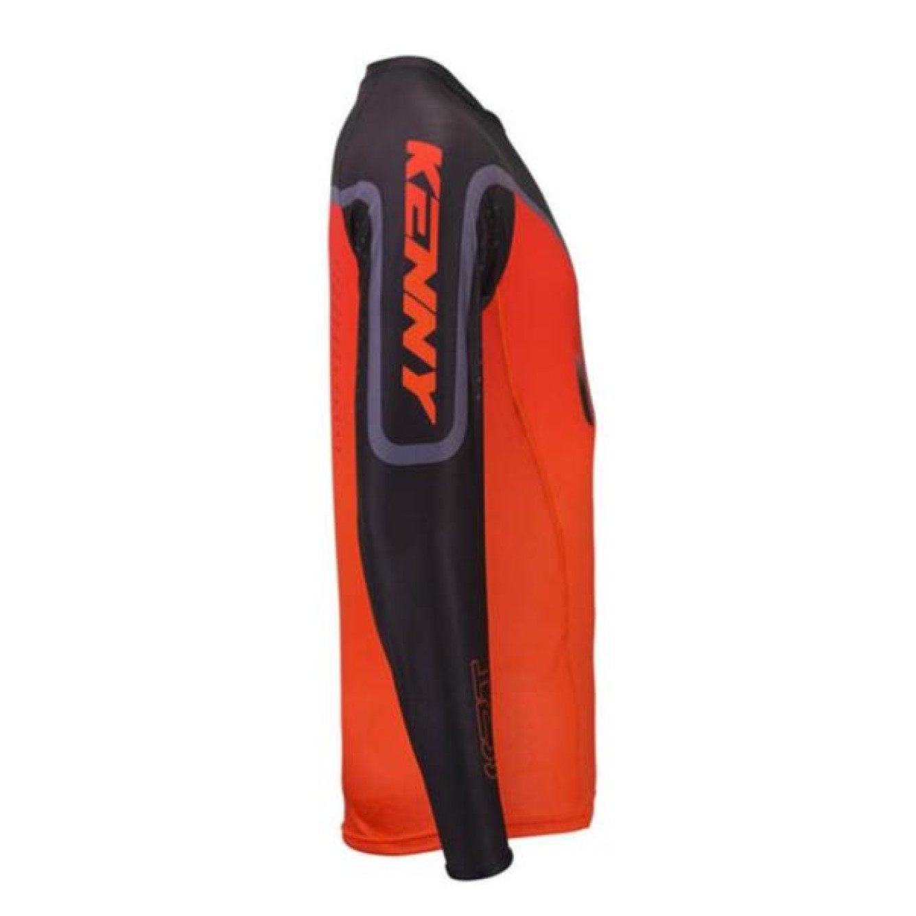 Kenny | Cross Shirt Titanium Gradient Oranje