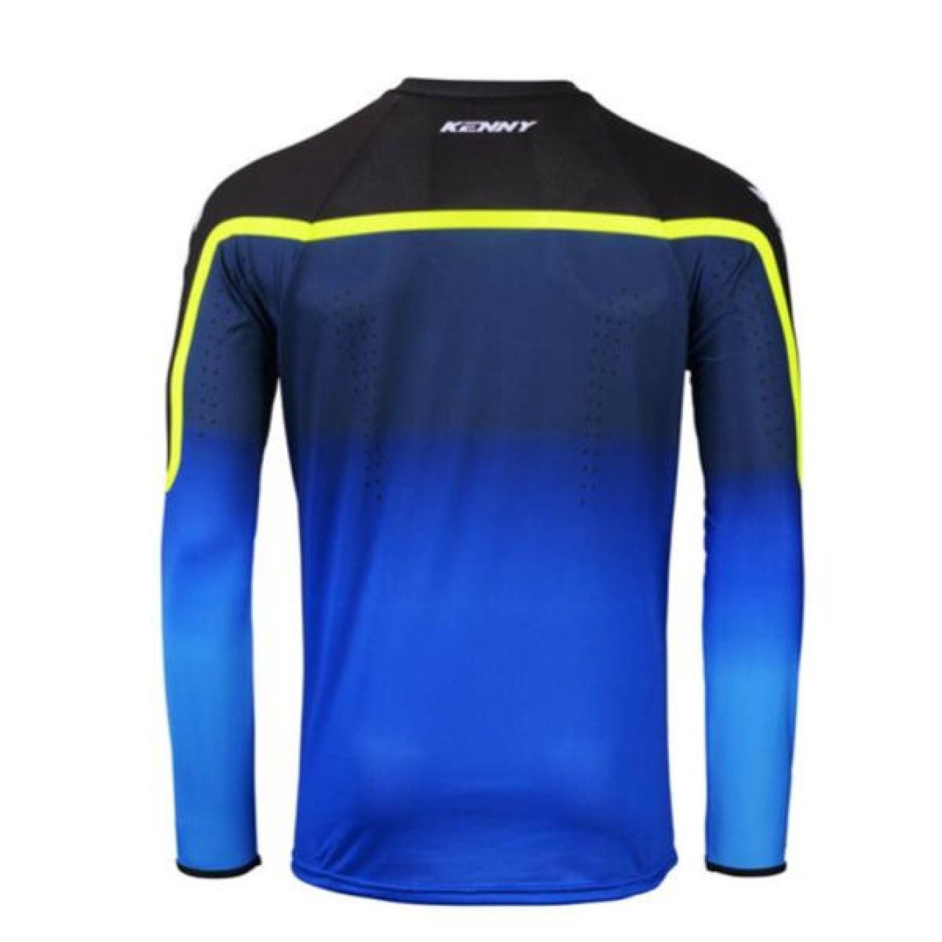Kenny | Cross Shirt Titanium Gradient Blauw
