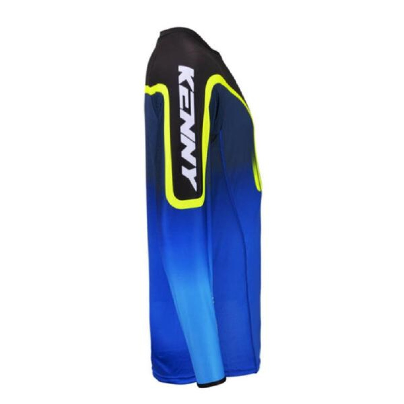 Kenny | Cross Shirt Titanium Gradient Blauw