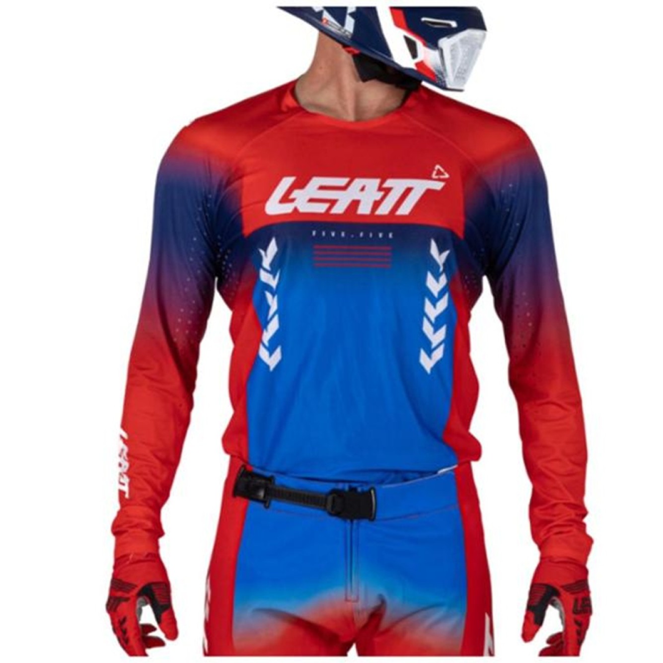 Leatt | Cross Shirt Moto 5.5 UltraWeld Blauw/Rood